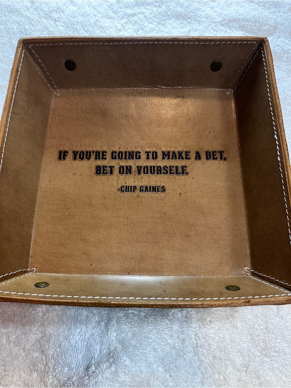 Magnolia Leather Wallet in Tan Brown